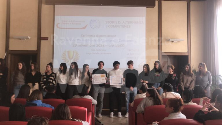 La Camera di Commercio premia le migliori “Storie di alternanza e competenze”